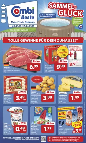 Combi Markt Katalog | Exklusive Schnäppchen | 2025-07-20T00:00:00.000Z - 2025-07-26T00:00:00.000Z
