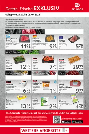 Selgros Katalog in Stuttgart | Gastro Angebote | 2025-07-21T00:00:00.000Z - 2025-07-26T00:00:00.000Z