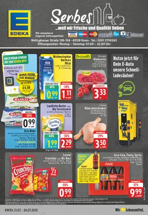 EDEKA Katalog in Bochum | Tolles Angebot für Schnäppchenjäger | 2025-07-20T00:00:00.000Z - 2025-07-26T00:00:00.000Z