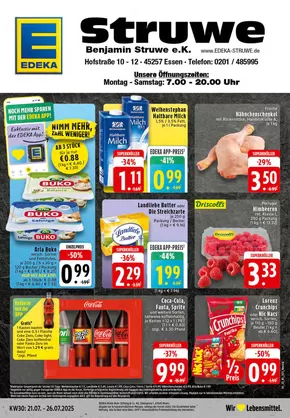 EDEKA Katalog in Bochum | Aktuelle Schnäppchen und Angebote | 2025-07-20T00:00:00.000Z - 2025-07-26T00:00:00.000Z