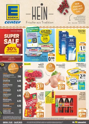 EDEKA Katalog in Bonn | Jetzt sparen mit unseren Deals | 2025-07-20T00:00:00.000Z - 2025-07-26T00:00:00.000Z