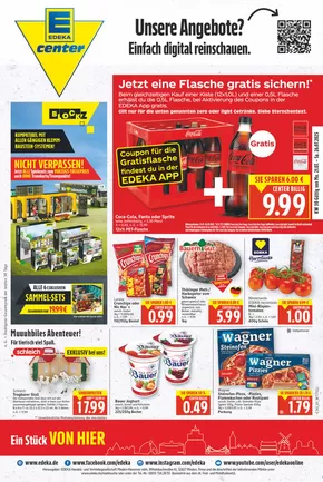 EDEKA Katalog in Paderborn | Aktuelle Schnäppchen und Angebote | 2025-07-20T00:00:00.000Z - 2025-07-26T00:00:00.000Z