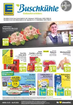 EDEKA Katalog in Paderborn | Top-Angebote für alle Schnäppchenjäger | 2025-07-20T00:00:00.000Z - 2025-07-26T00:00:00.000Z