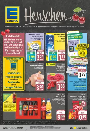 EDEKA Katalog in Bochum | Tolle Rabatte auf ausgewählte Produkte | 2025-07-20T00:00:00.000Z - 2025-07-26T00:00:00.000Z