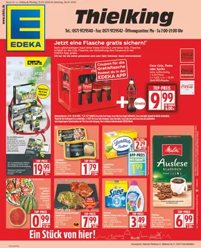 EDEKA Katalog in Minden | Attraktive Sonderangebote für alle | 2025-07-20T00:00:00.000Z - 2025-07-26T00:00:00.000Z