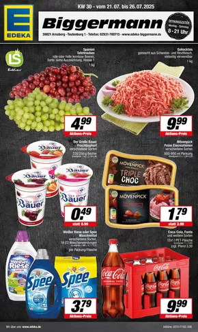 EDEKA Katalog in Soest | Exklusive Deals für unsere Kunden | 2025-07-20T00:00:00.000Z - 2025-07-26T00:00:00.000Z