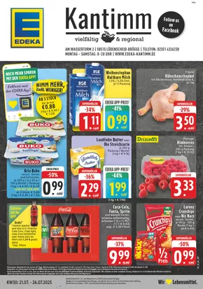 EDEKA Katalog in Iserlohn | Attraktive Angebote entdecken | 2025-07-20T00:00:00.000Z - 2025-07-26T00:00:00.000Z
