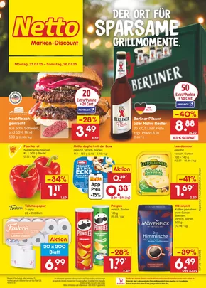Netto Marken-Discount Katalog in Stuttgart | Filial-Angebote | 2025-07-21T00:00:00.000Z - 2025-07-26T00:00:00.000Z