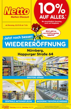 Netto Marken-Discount Katalog in Siegen | Wiedereröffnung in deiner Nähe | 2025-07-22T00:00:00.000Z - 2025-07-26T00:00:00.000Z