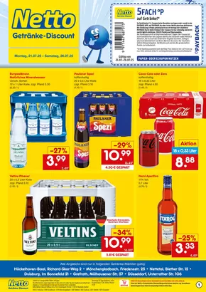 Netto Marken-Discount Katalog in Moers | Sonderangebote für Sie | 2025-07-21T00:00:00.000Z - 2025-07-26T00:00:00.000Z