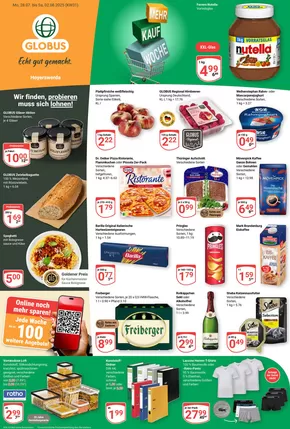 Globus Katalog in Wittenförden | Neue Angebote zum Entdecken | 2025-07-28T00:00:00.000Z - 2025-08-02T00:00:00.000Z
