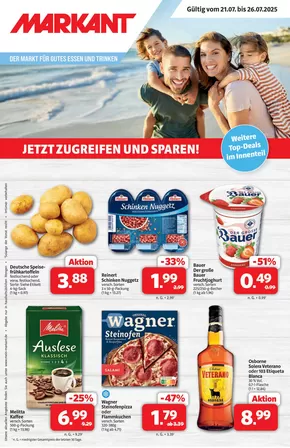 Markant Markt Katalog in Arnsberg | DER MARKT FÜR GUTES ESSEN UND TRINKEN | 2025-07-20T00:00:00.000Z - 2025-07-26T00:00:00.000Z