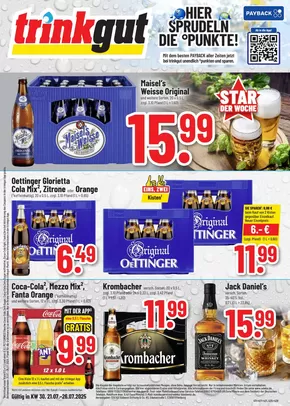 trinkgut Katalog | Unsere besten Angebote für Sie | 2025-07-21T00:00:00.000Z - 2025-07-26T00:00:00.000Z