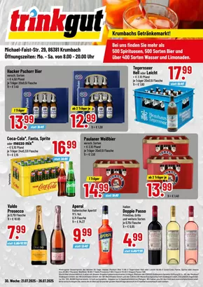 trinkgut Katalog | Top-Deals für alle Kunden | 2025-07-21T00:00:00.000Z - 2025-07-26T00:00:00.000Z