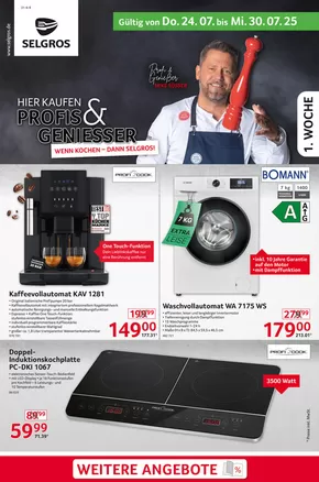 Selgros Katalog in Braunschweig | Non Food | 2025-07-24T00:00:00.000Z - 2025-07-30T00:00:00.000Z