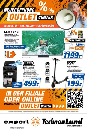 expert Techno Land Katalog in Essen | expert Techno Land flugblatt | 2025-07-25T00:00:00.000Z - 2025-07-31T00:00:00.000Z