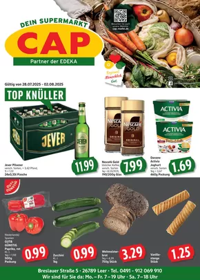 CAP Markt Katalog in Hamburg | Unsere besten Deals für Sie | 2025-07-28T00:00:00.000Z - 2025-08-02T00:00:00.000Z