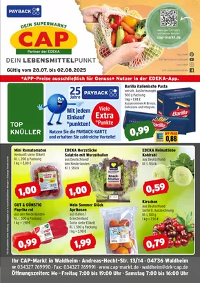 CAP Markt Katalog in Hamburg | Große Auswahl an Angeboten | 2025-07-28T00:00:00.000Z - 2025-08-02T00:00:00.000Z