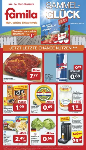famila Nordwest Katalog in Bad Salzuflen | Markt - Angebote | 2025-07-27T00:00:00.000Z - 2025-08-02T00:00:00.000Z