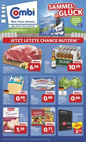 Combi Markt Katalog in Mannheim | Top-Angebote für alle Schnäppchenjäger | 2025-07-27T00:00:00.000Z - 2025-08-02T00:00:00.000Z