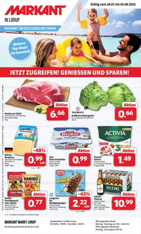 Markant Markt Katalog in Altenbeken | Unsere besten Schnäppchen | 2025-07-27T00:00:00.000Z - 2025-08-02T00:00:00.000Z