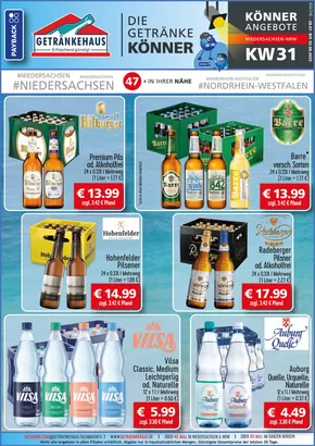werbung getraenkehaus west Juli KW31 2025