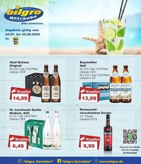 Bilgro Katalog in Siegen | Bilgro flugblatt | 2025-07-28T00:00:00.000Z - 2025-08-09T00:00:00.000Z