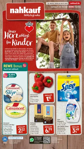 nahkauf Katalog in Kleinheubach | Top-Angebote für alle Schnäppchenjäger | 2025-07-27T00:00:00.000Z - 2025-08-02T00:00:00.000Z