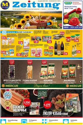 Mix Markt flugblatt
