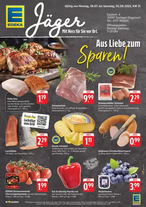 EDEKA Katalog in Böblingen | Sonderangebote für Sie | 2025-07-27T00:00:00.000Z - 2025-08-02T00:00:00.000Z