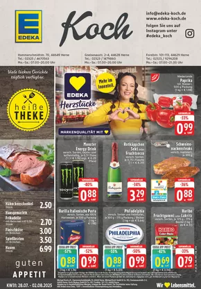 EDEKA Katalog in Gelsenkirchen | Große Auswahl an Angeboten | 2025-07-27T00:00:00.000Z - 2025-08-02T00:00:00.000Z
