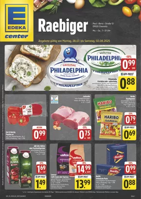 EDEKA Katalog in Chemnitz | Sonderangebote für Sie | 2025-07-27T00:00:00.000Z - 2025-08-02T00:00:00.000Z