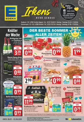 EDEKA Katalog in Korschenbroich | Top-Angebote für Sparfüchse | 2025-07-27T00:00:00.000Z - 2025-08-02T00:00:00.000Z