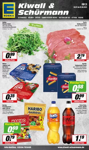 EDEKA Katalog in Rheine | Unsere besten Schnäppchen | 2025-07-27T00:00:00.000Z - 2025-08-02T00:00:00.000Z