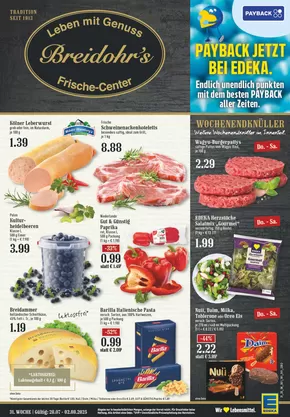 EDEKA Katalog in Dormagen | Tolles Angebot für alle Kunden | 2025-07-27T00:00:00.000Z - 2025-08-02T00:00:00.000Z