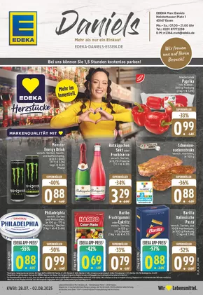 EDEKA Katalog in Stolberg | Tolles Angebot für alle Kunden | 2025-07-27T00:00:00.000Z - 2025-08-02T00:00:00.000Z