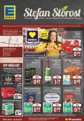 EDEKA Katalog in Stolberg | Top-Deals für alle Kunden | 2025-07-27T00:00:00.000Z - 2025-08-02T00:00:00.000Z