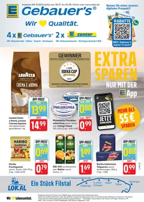 EDEKA Katalog in Schlat | Top-Angebote für alle Schnäppchenjäger | 2025-07-27T00:00:00.000Z - 2025-08-02T00:00:00.000Z