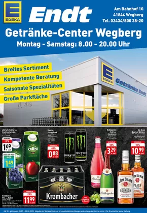 EDEKA Katalog in Korschenbroich | Unsere besten Schnäppchen | 2025-07-27T00:00:00.000Z - 2025-08-02T00:00:00.000Z
