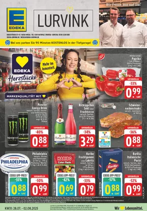 EDEKA Katalog in Dorsten | Sonderangebote für Sie | 2025-07-27T00:00:00.000Z - 2025-08-02T00:00:00.000Z