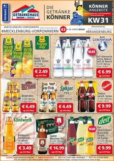 Getränkehaus Katalog | werbung getraenkehaus ost juli KW31 2025 | 2025-07-29T00:00:00.000Z - 2025-12-31T00:00:00.000Z