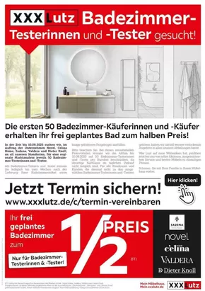 XXXLutz Katalog in Bad Dürrheim | Große Auswahl an Angeboten | 2025-07-28T00:00:00.000Z - 2025-08-10T00:00:00.000Z