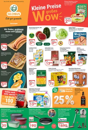 Globus Katalog in Ebermannstadt | Top-Deals und Rabatte | 2025-08-04T00:00:00.000Z - 2025-08-09T00:00:00.000Z