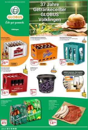 Globus Katalog in Ebermannstadt | Rabatte und Aktionen | 2025-08-04T00:00:00.000Z - 2025-08-09T00:00:00.000Z