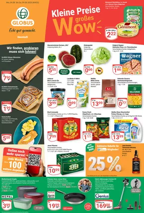 Globus Katalog in Ebermannstadt | Attraktive Angebote entdecken | 2025-08-04T00:00:00.000Z - 2025-08-09T00:00:00.000Z