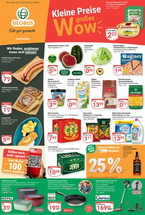 Globus Katalog in Rüsselsheim | Top-Deals für alle Kunden | 2025-08-04T00:00:00.000Z - 2025-08-09T00:00:00.000Z