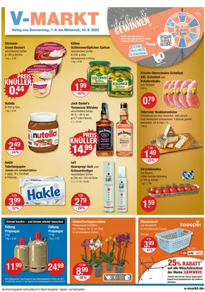 V Markt Katalog in München | Top-Deals und Rabatte | 2025-08-07T00:00:00.000Z - 2025-08-13T00:00:00.000Z