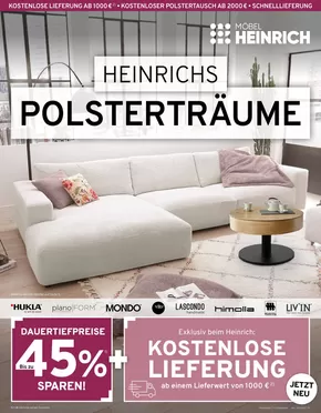 Möbel Heinrich Katalog in Herne | Top-Angebote für Sparfüchse | 2025-07-30T00:00:00.000Z - 2025-08-24T00:00:00.000Z