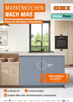 OBI Katalog in Cloppenburg | MARKENKÜCHEN NACH MAß | 2025-07-30T00:00:00.000Z - 2025-12-31T00:00:00.000Z