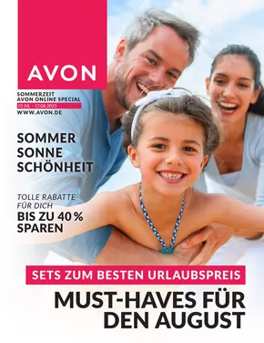 AVON Katalog in Potsdam | Brochure AVON Sommer-Sets | 2025-08-01T00:00:00.000Z - 2025-08-17T00:00:00.000Z